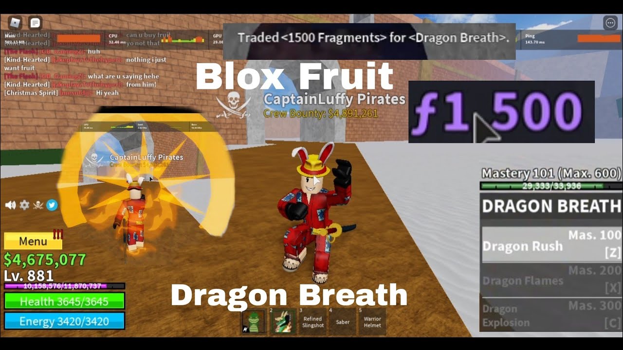 Blox Fruits how to get Dragon Breath | WePC