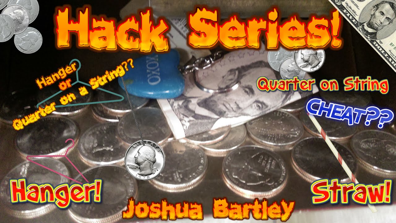 Coin Pusher || QUARTERS AT ONCE!! | Vending machine hack, Pushers, Slot machine