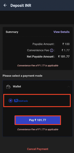 How to deposit INR into your WazirX wallet through Mobikwik - WazirX Blog