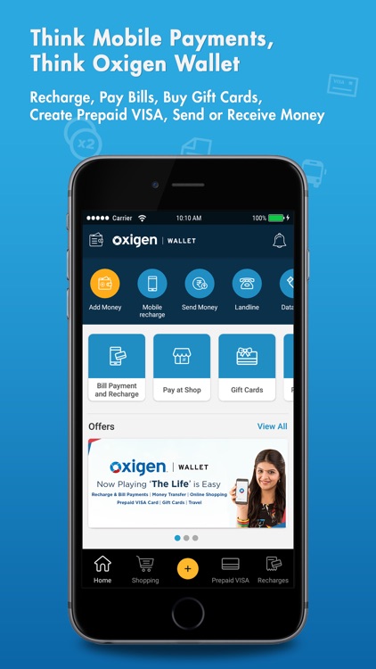 Oxigen Prepaid Debit Rupay Card