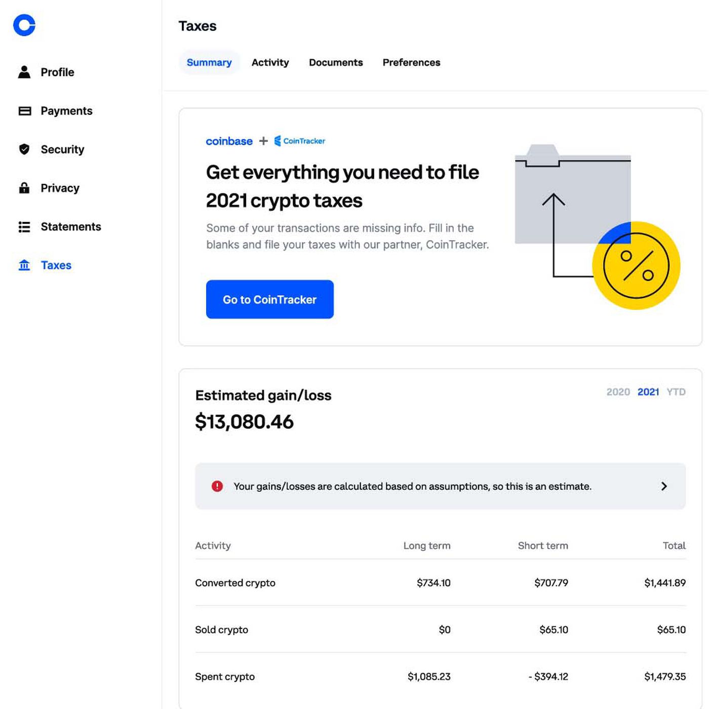 Where do I Find Coinbase Tax Documents? | Ledgible