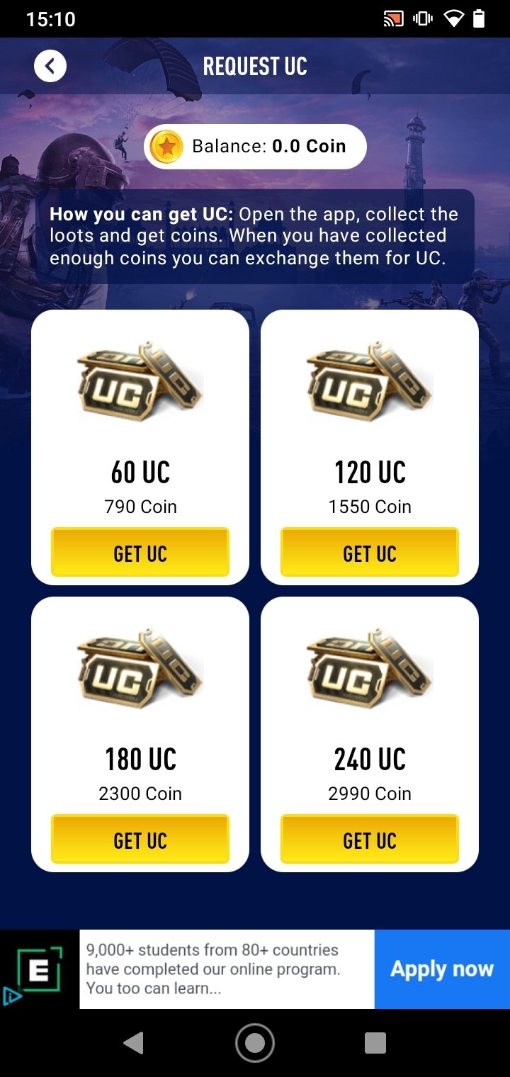 coins uc APK Download - Free - 9Apps