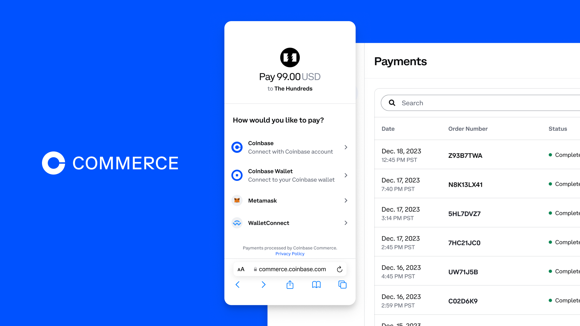 Coinbase Commerce | Accept Bitcoin Payments Within Minutes