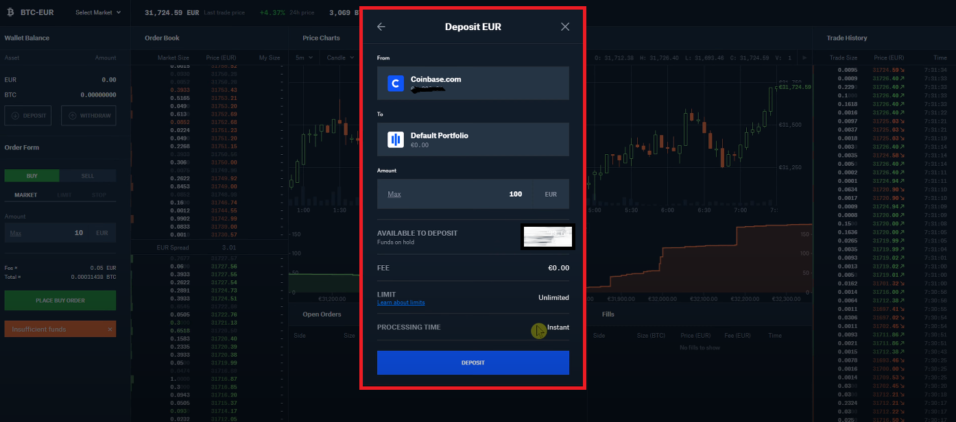 How to Transfer From Coinbase to Coinbase Pro