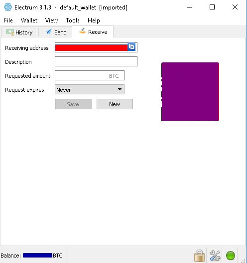 Tails - Exchanging bitcoins using Electrum