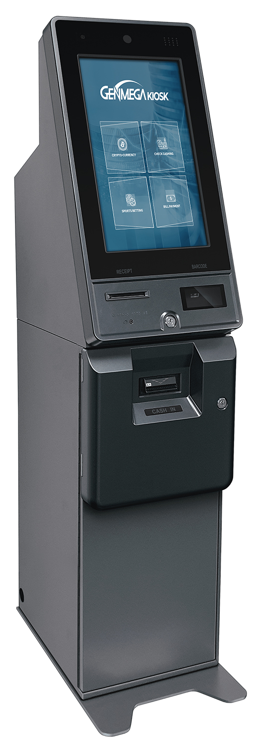 Genmega Odyssey Bitcoin Kiosk - Powered by LibertyX - ATM Superstore