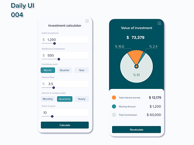 Interest Rate Calculator App - Open as App