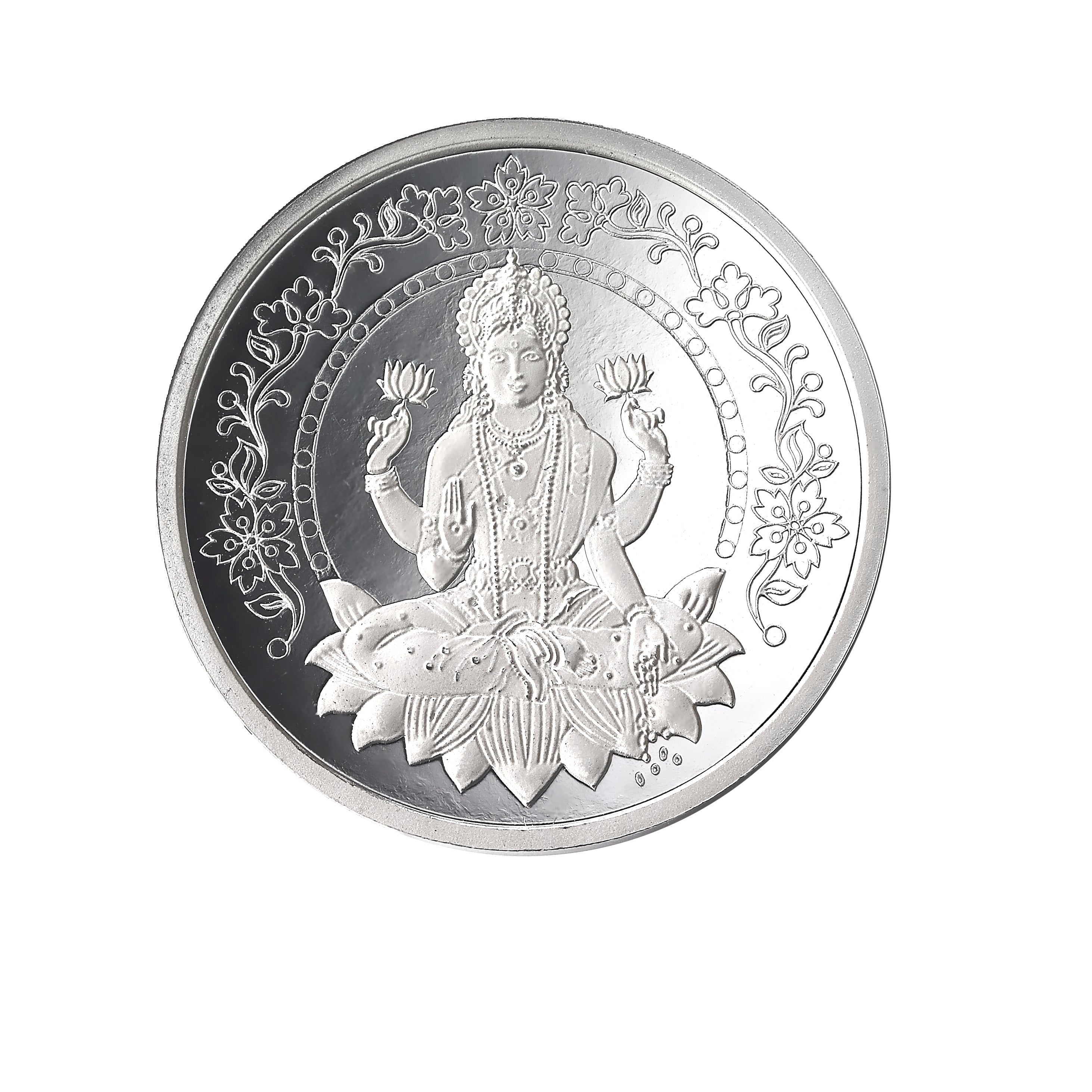 Precious Moments - Buy BIS Hallmarked Silver Coin Ganesh laxmi Design 10 Gram Pure I TrueSilver