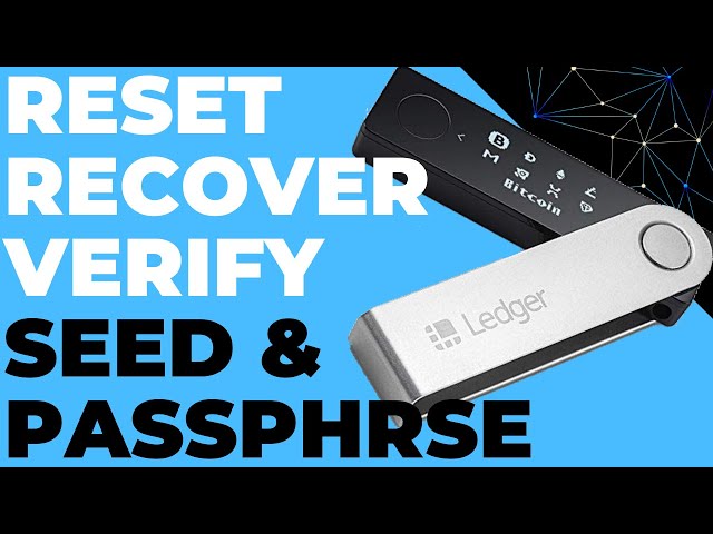 How to check mnemonic seed backup on ledger - Recovery check