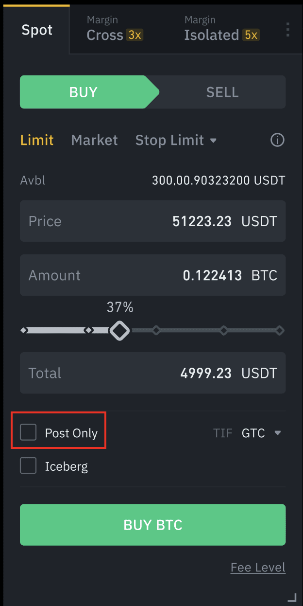 {binance} Spot Trading: Liquidity