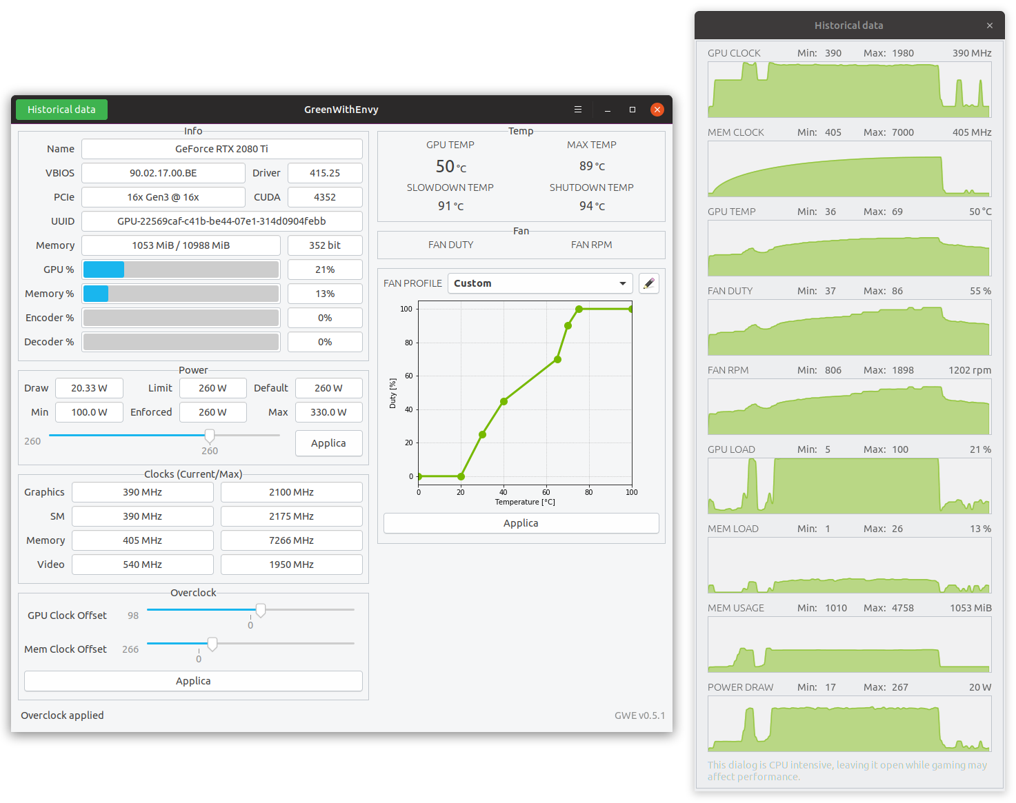 graphics - Overclock NVIDIA GPU to achieve undervolting - Ask Ubuntu