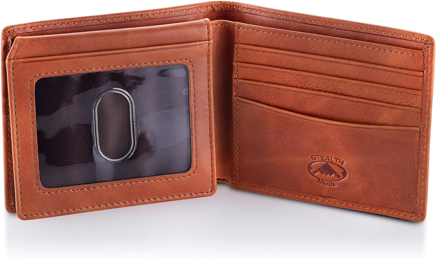 Black ID Wallet • Best Full Grain Leather Wallet • Duvall Leatherwork