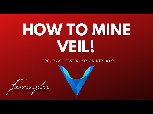 The Veil Project Has Launched, Mine it Using the X16RT Algorithm - Crypto Mining Blog