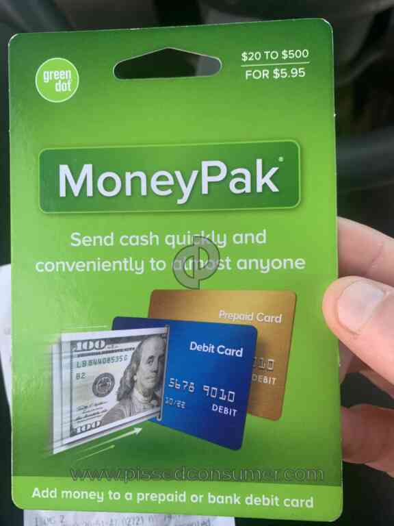 Purchase MoneyPak Cards - Resources at Money on Books