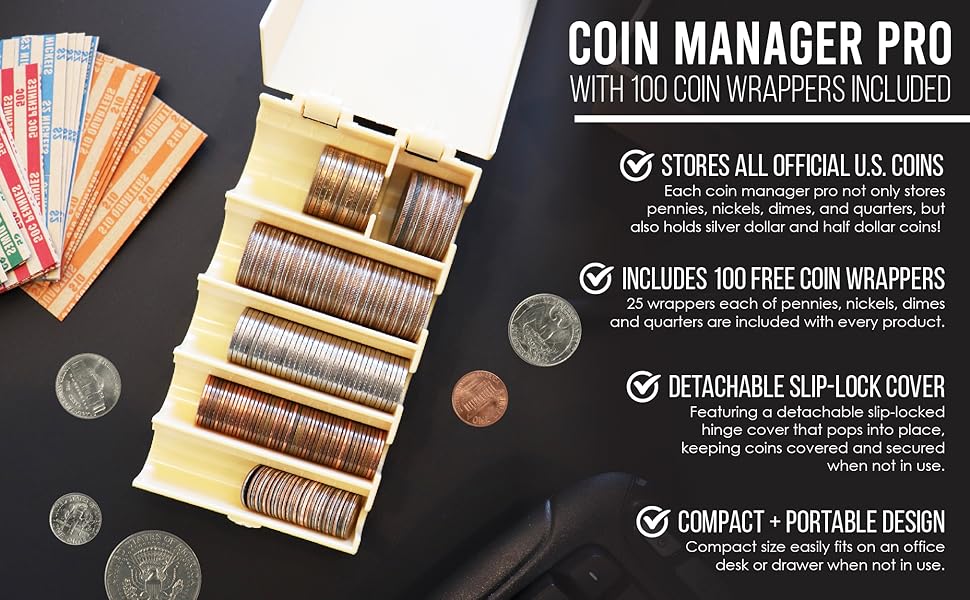 Cash and Coin Organizer and Handling Products l NADEX Coins – Nadex Coins