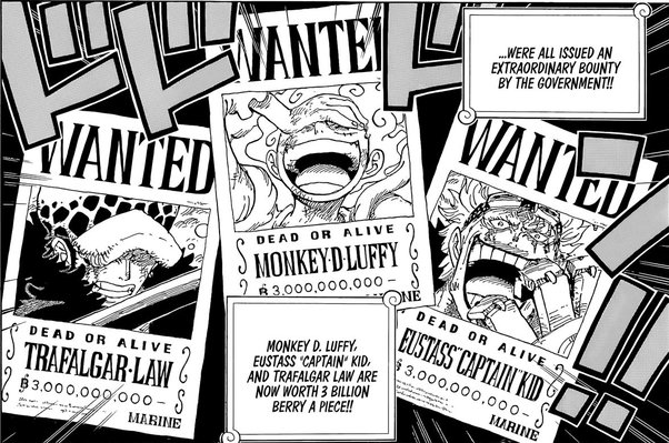 The Straw Hats Bounties After Wano