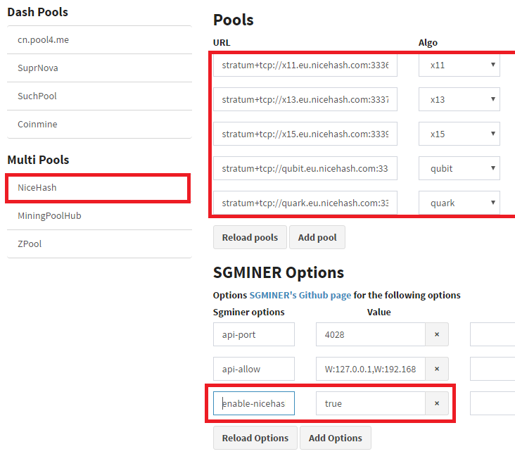 How to mine with NiceHash in ? - Cruxpool