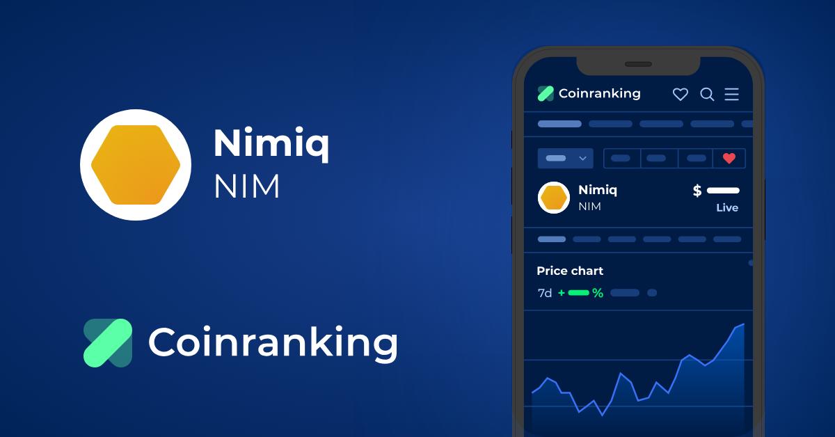 Nimiq price today, NIM to USD live price, marketcap and chart | CoinMarketCap