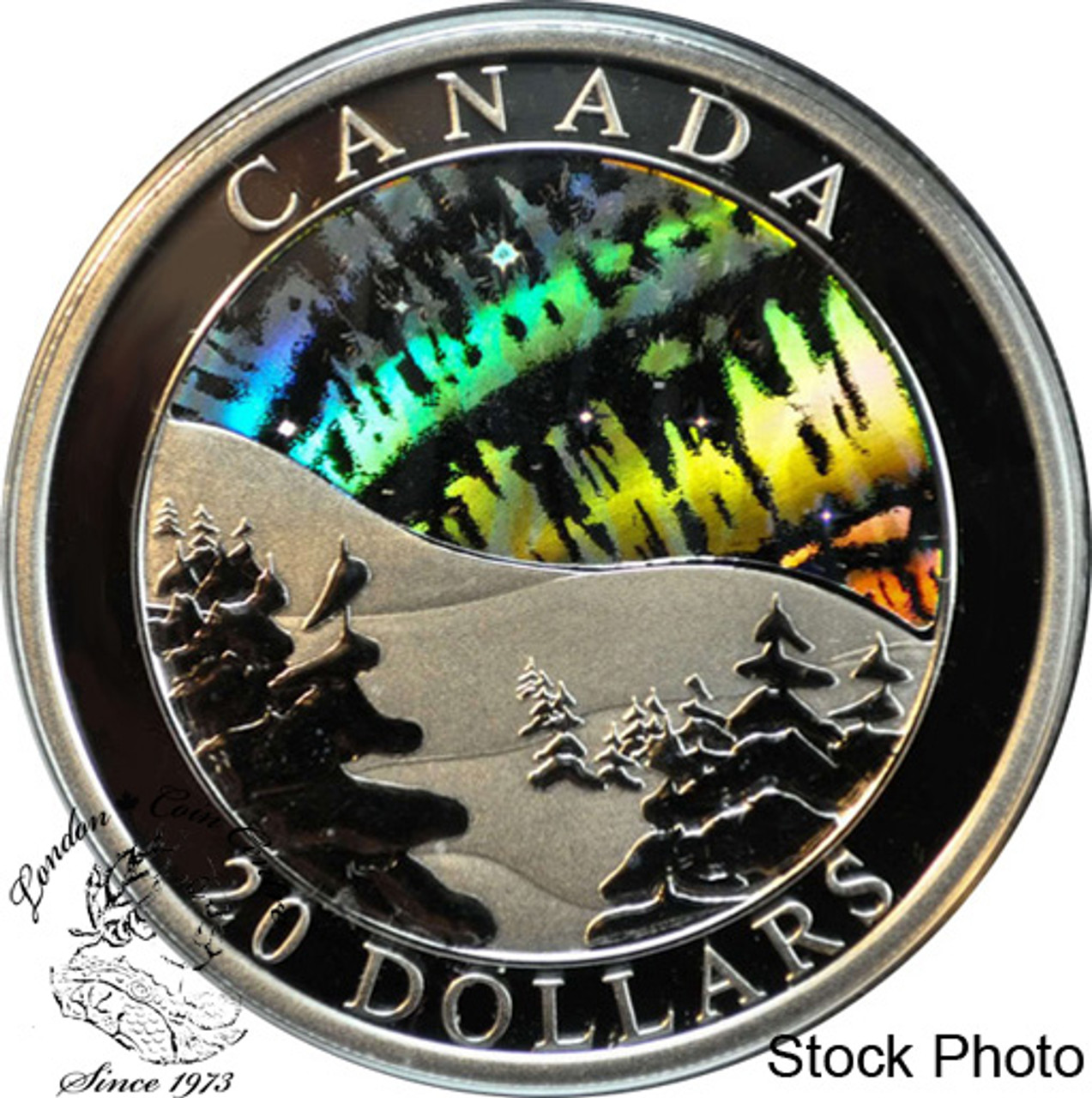 20 Dollars - Elizabeth II (Northern Lights) - Canada – Numista