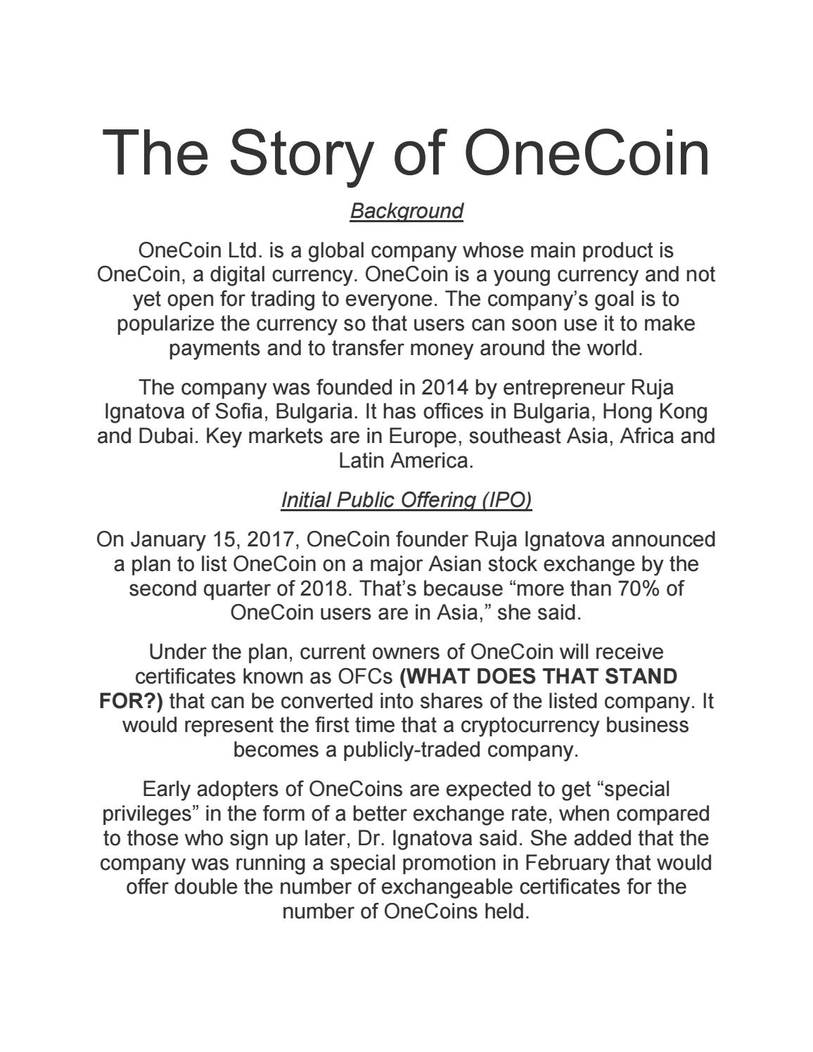 What Was The OneCoin Scam? | CoinMarketCap