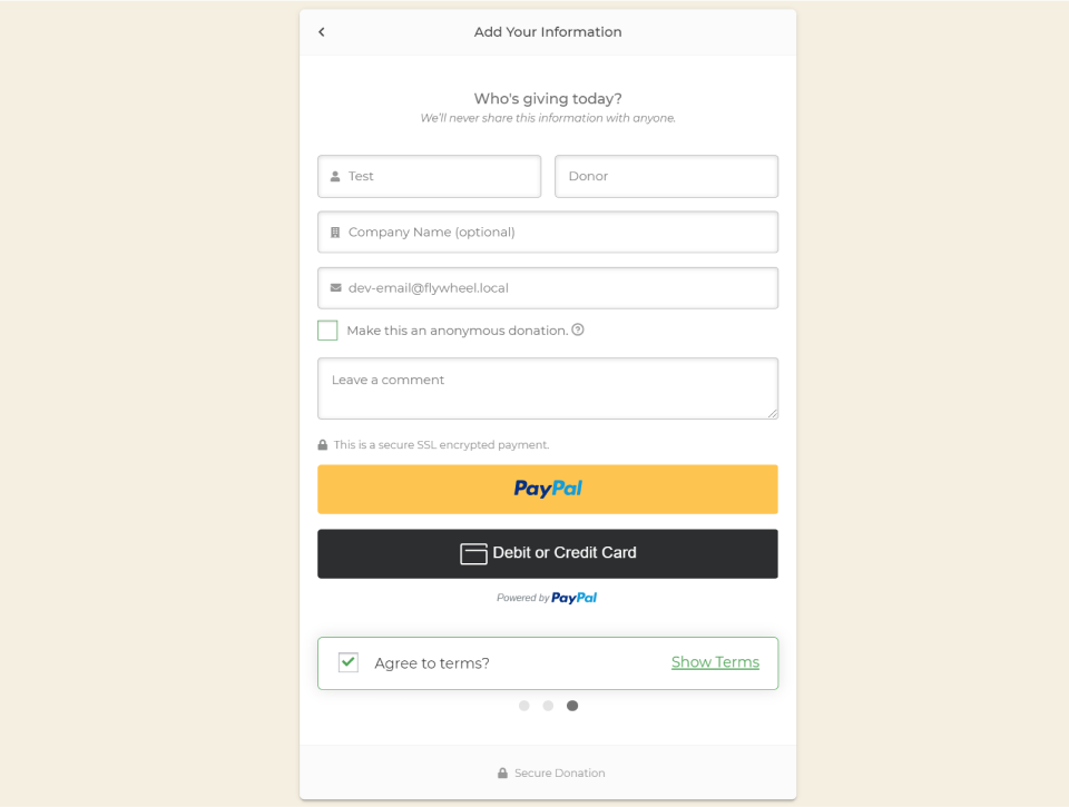 Solved: How Do I Anonymize the 'Donate' feature? - PayPal Community