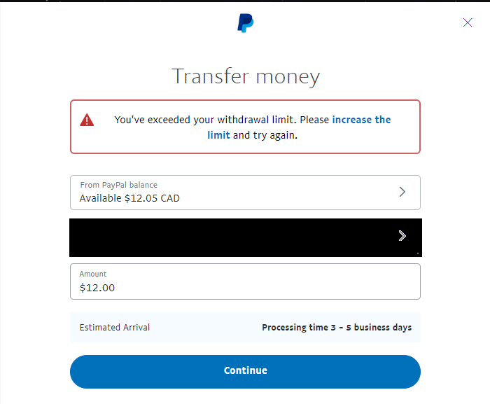 Sending and Withdrawal limits. reduce them for acc - PayPal Community