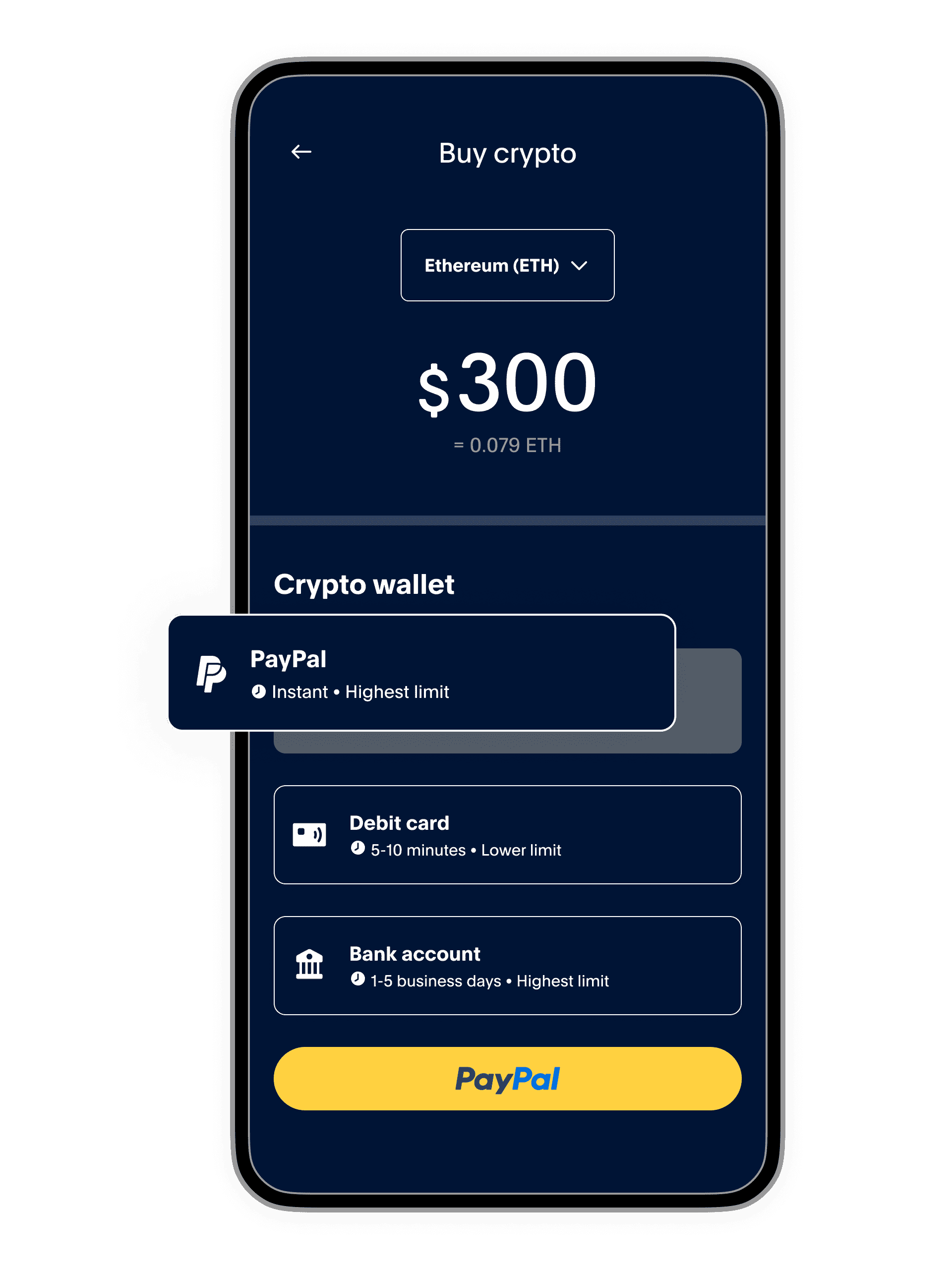 How to accept cryptocurrency payments | PayPal US