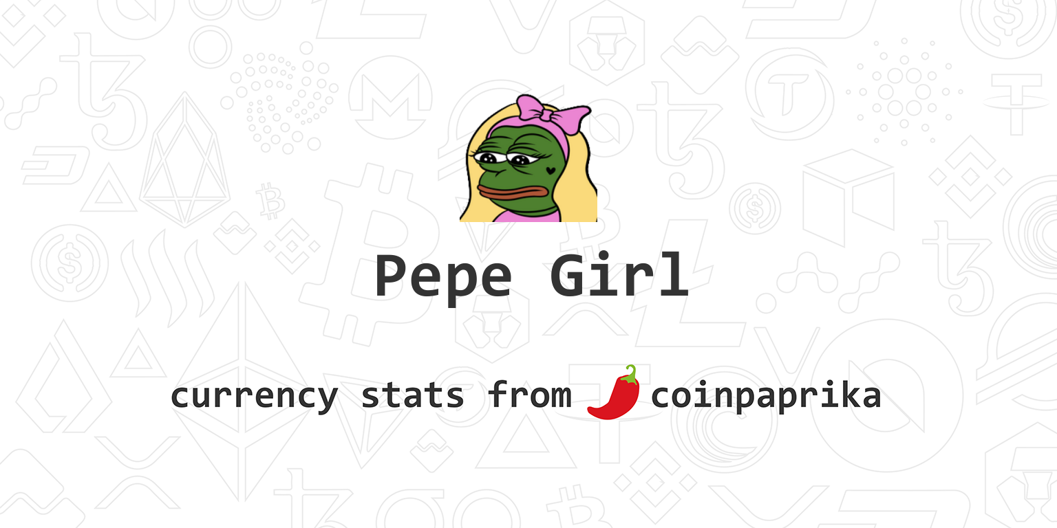 Pepe Girl ($PEPEG) Token Events | Ethereum Mainnet