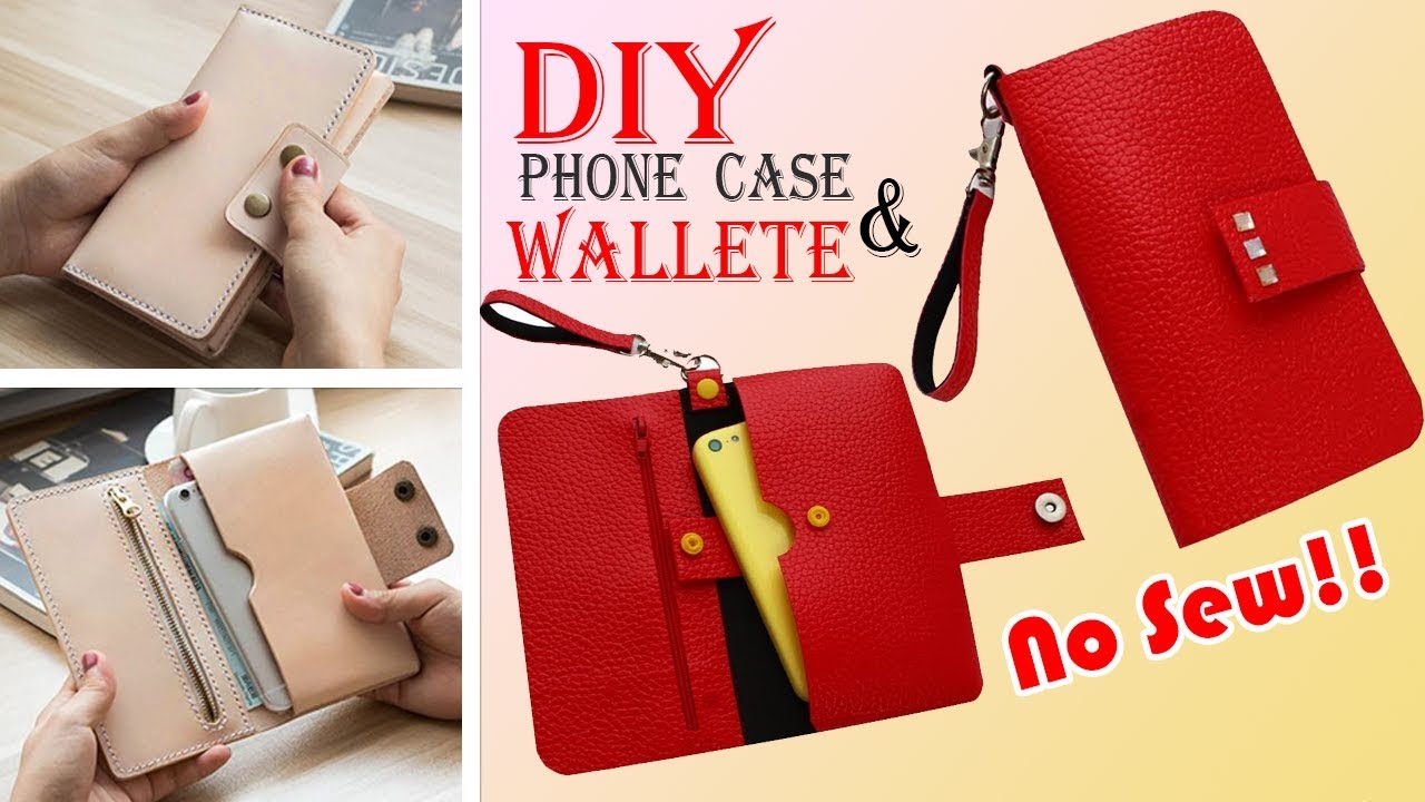 Cell Phone Wallet tutorial ~ DIY Tutorial Ideas!