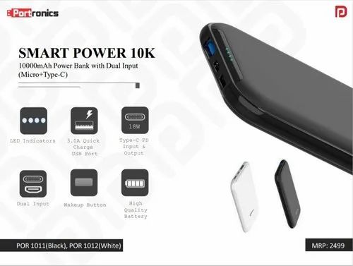 Portronics Power Wallet 10k Power Bank With Passport Holder – Choosemychoice