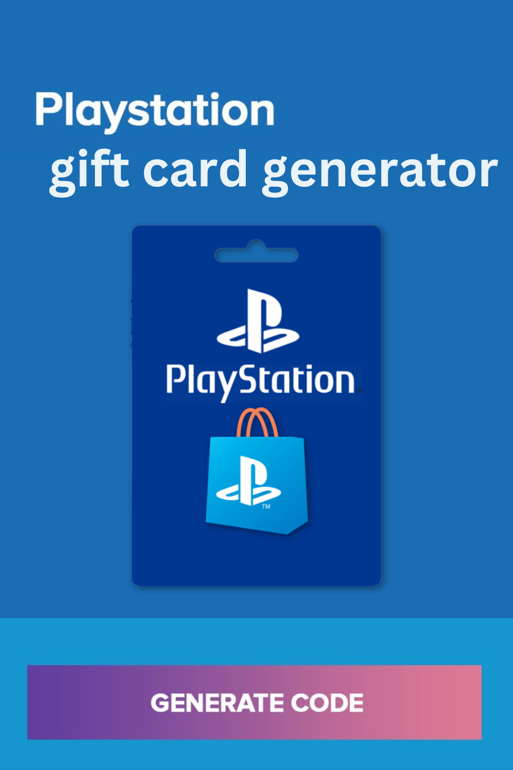 Working Playstation Gift Card Generator No Human Verification - DesignX Wiki