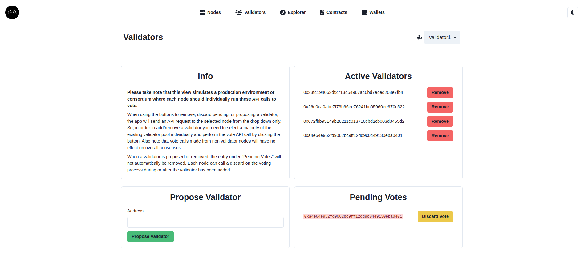 Mobile blockchain explorer for Quorum and Ethereum