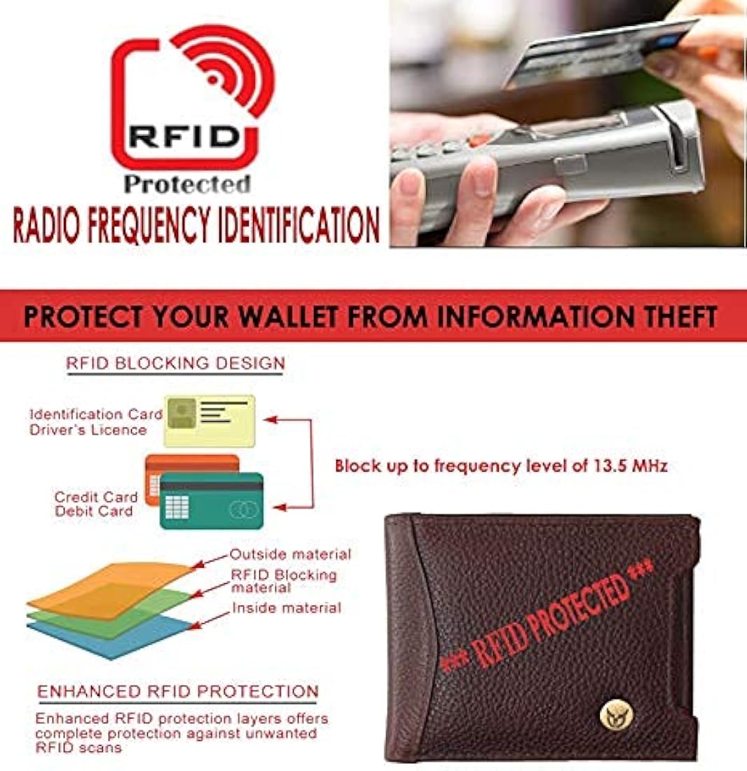 Anti-theft RFID Metal Credit Card ID Holder Wallet for Men, Green | helpbitcoin.fun - Dubai