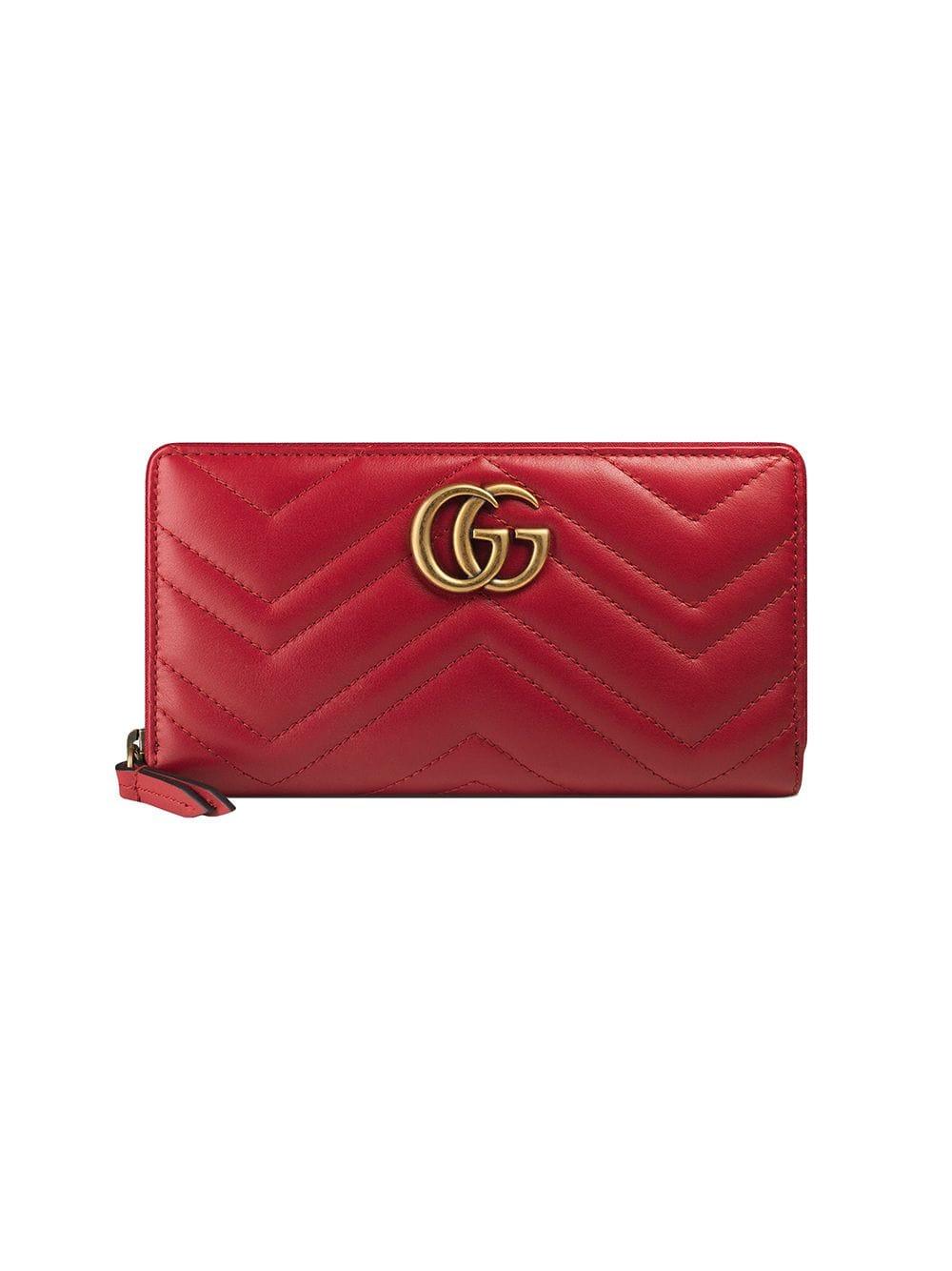 Gucci Microguccisima Red Wallet | EB