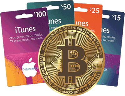 How to convert Itunes Gift Card to Bitcoin