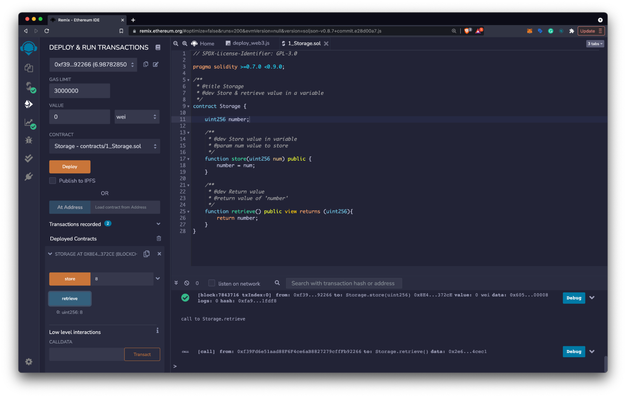 Remix - Ethereum IDE