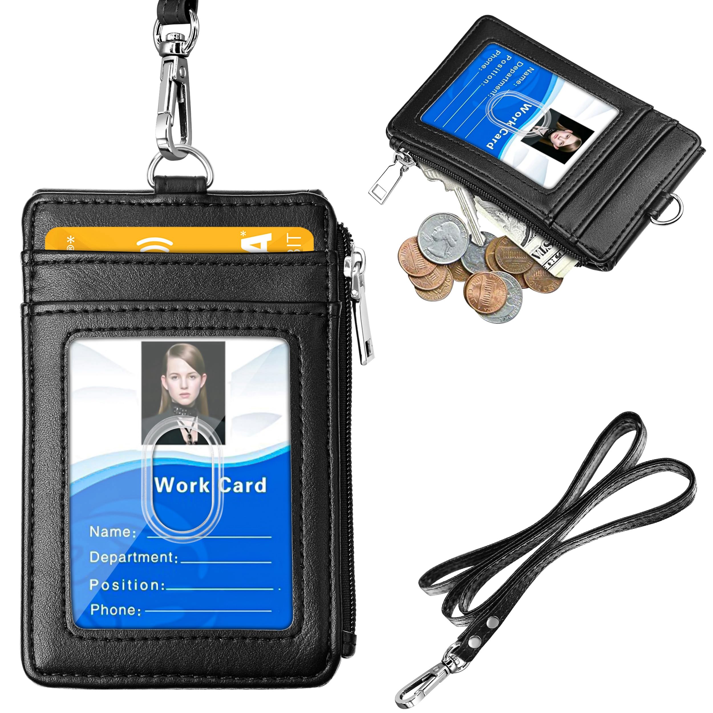 Police Badge Wallet Genuine Leather with RFID Blocking - #ID RF | Paul Walter®