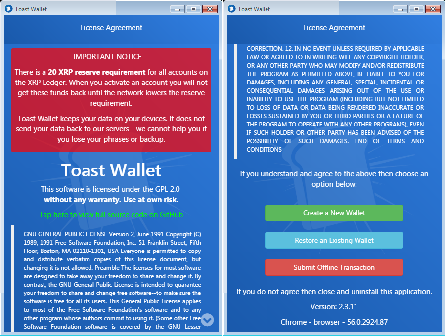 Toast Wallet Review - Best Ripple Wallet? - UseTheBitcoin