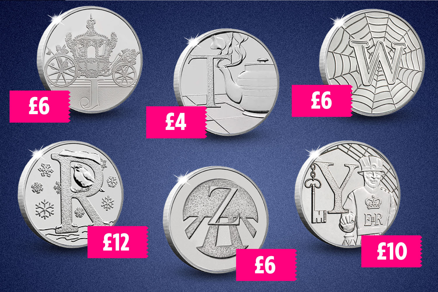 Celebrate the A-Z of Britain with the New Robin 10p Coin