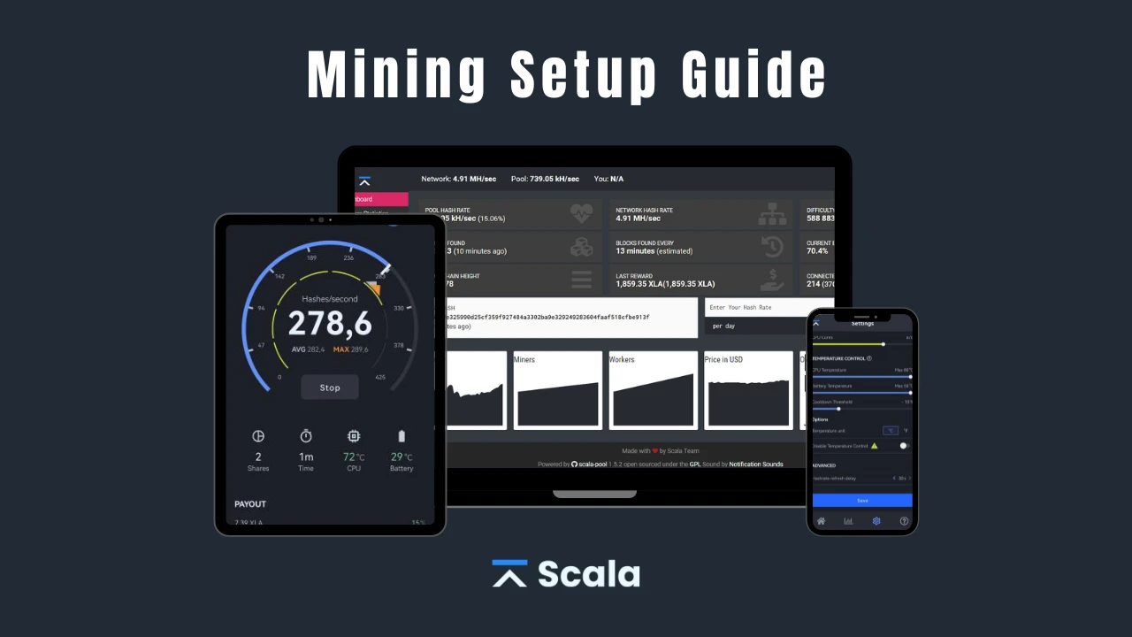 Scala XLA mining pool helpbitcoin.fun | CryptUnit