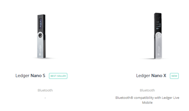 Ledger Nano X vs. SecuX W20 - Compare wallets - helpbitcoin.fun