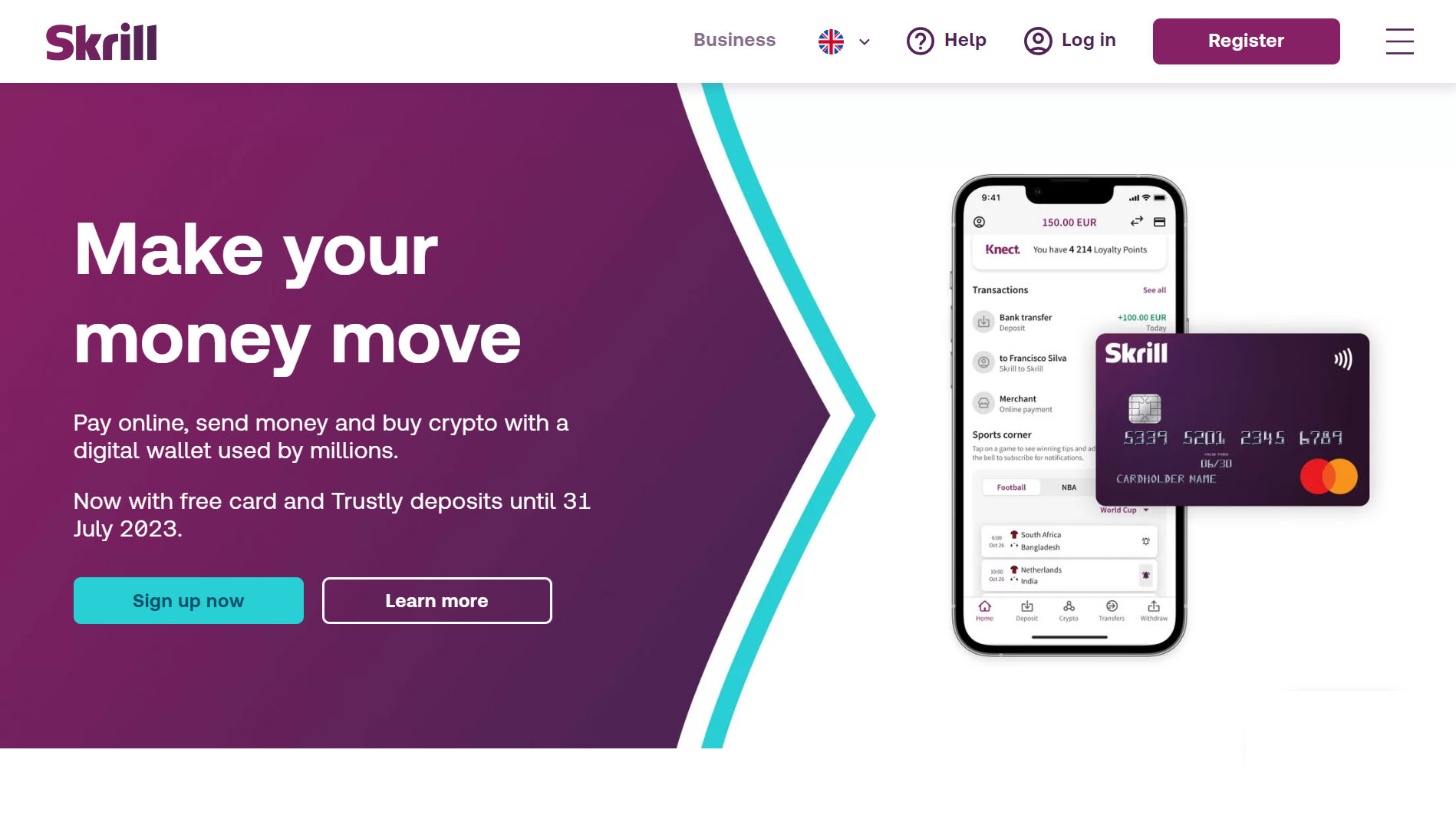 Online Wallet for Money Transfers & Online Payments | Skrill