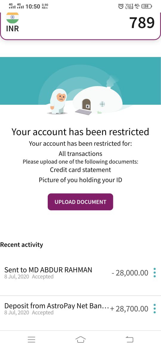 How to verify my account and increase my limits? | Skrill