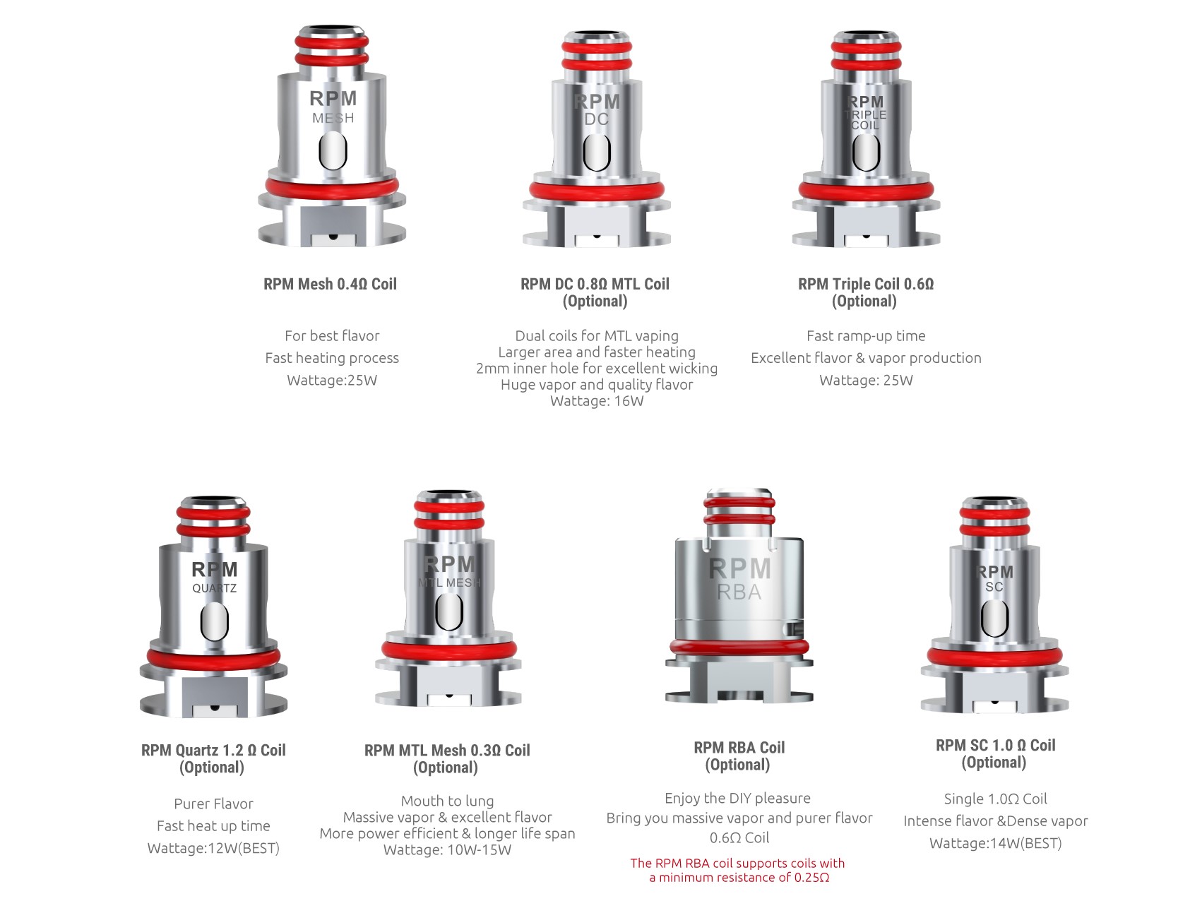 SMOK RPM Coils | Vape UK