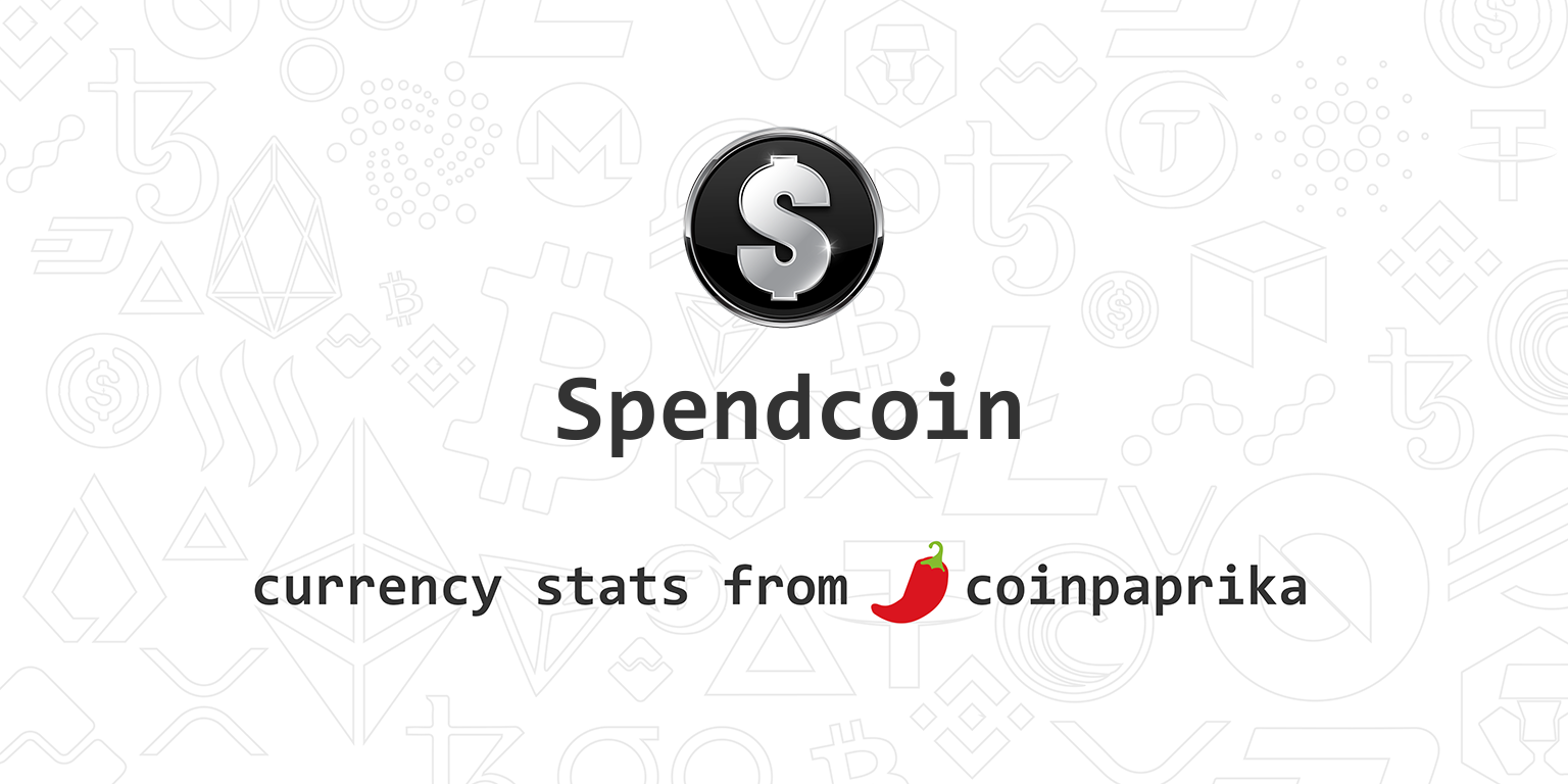 Spendcoin [SPND] Live Prices & Chart