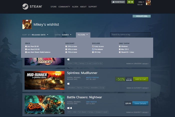 How to Customize Steam Search Settings