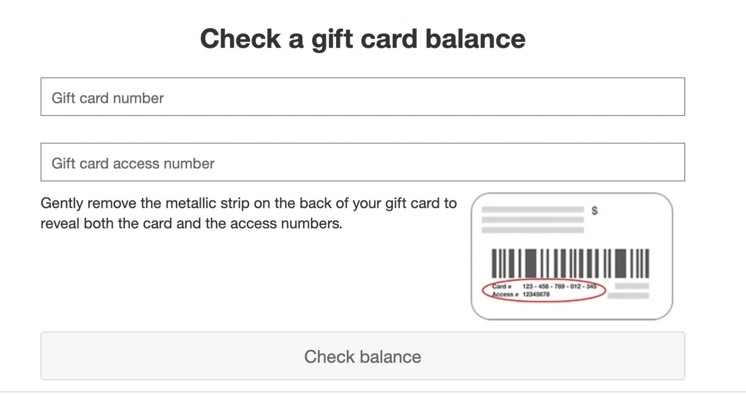 MyBalanceNow ❤️ Check Your Target Gift Card Balance