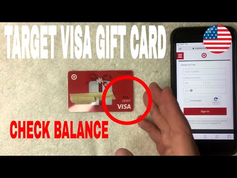 Target Visa Gift Card Check Balance Online