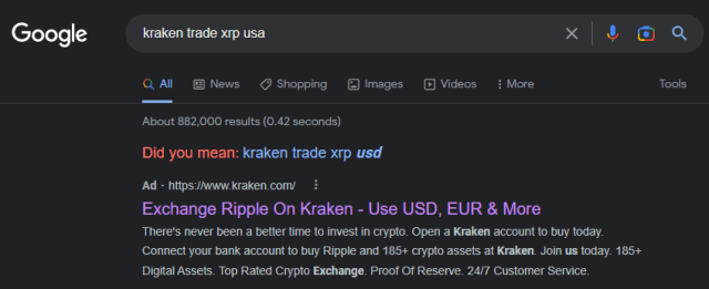 Crypto Exchange Kraken Prepares To Halt All XRP Trading for US Residents - The Daily Hodl