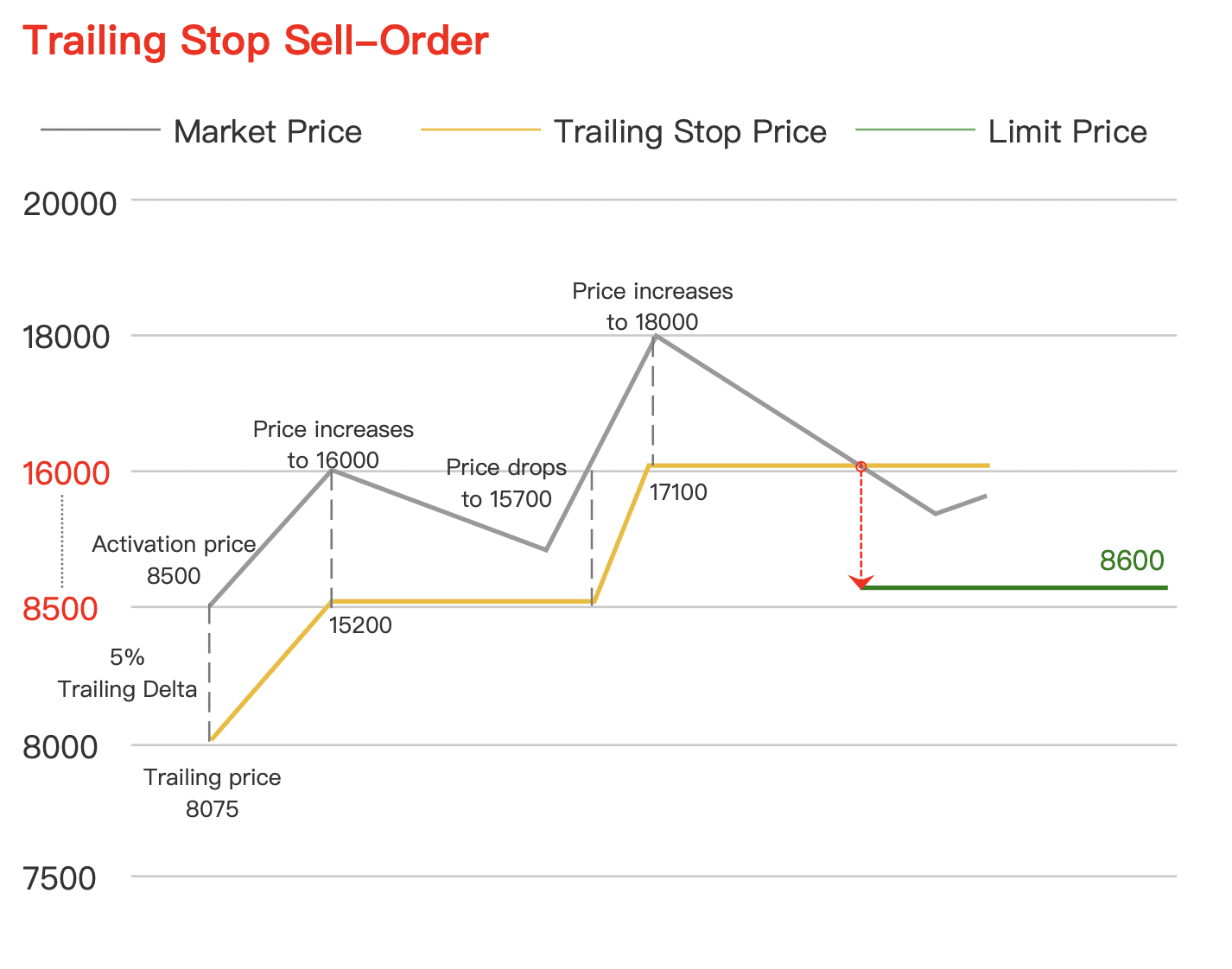 Binance Trailing Stop Order